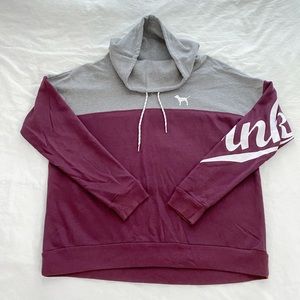 PINK Cowl Neck Sweatshirt